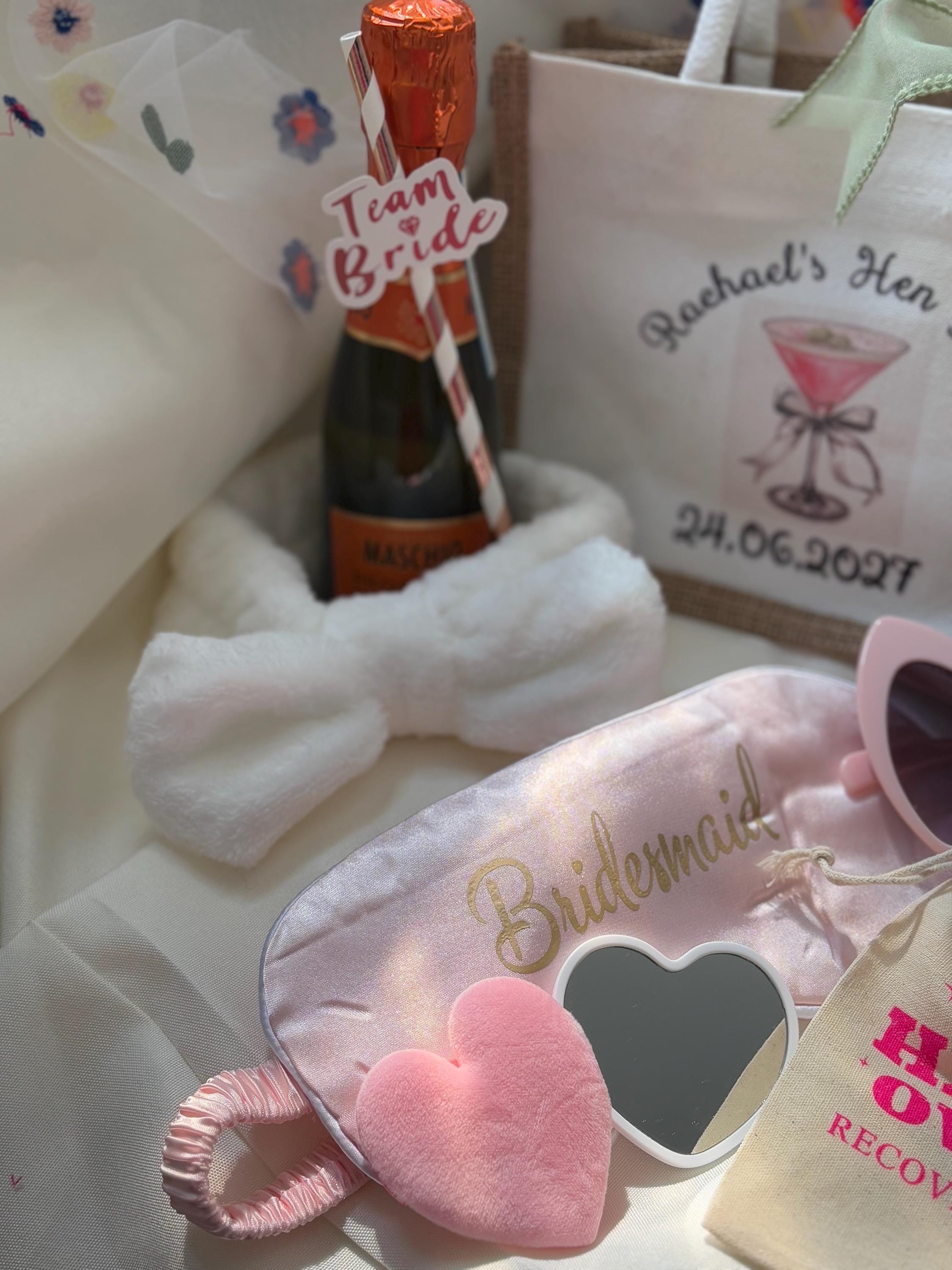 Personalised Hen Party Gift Bag Set