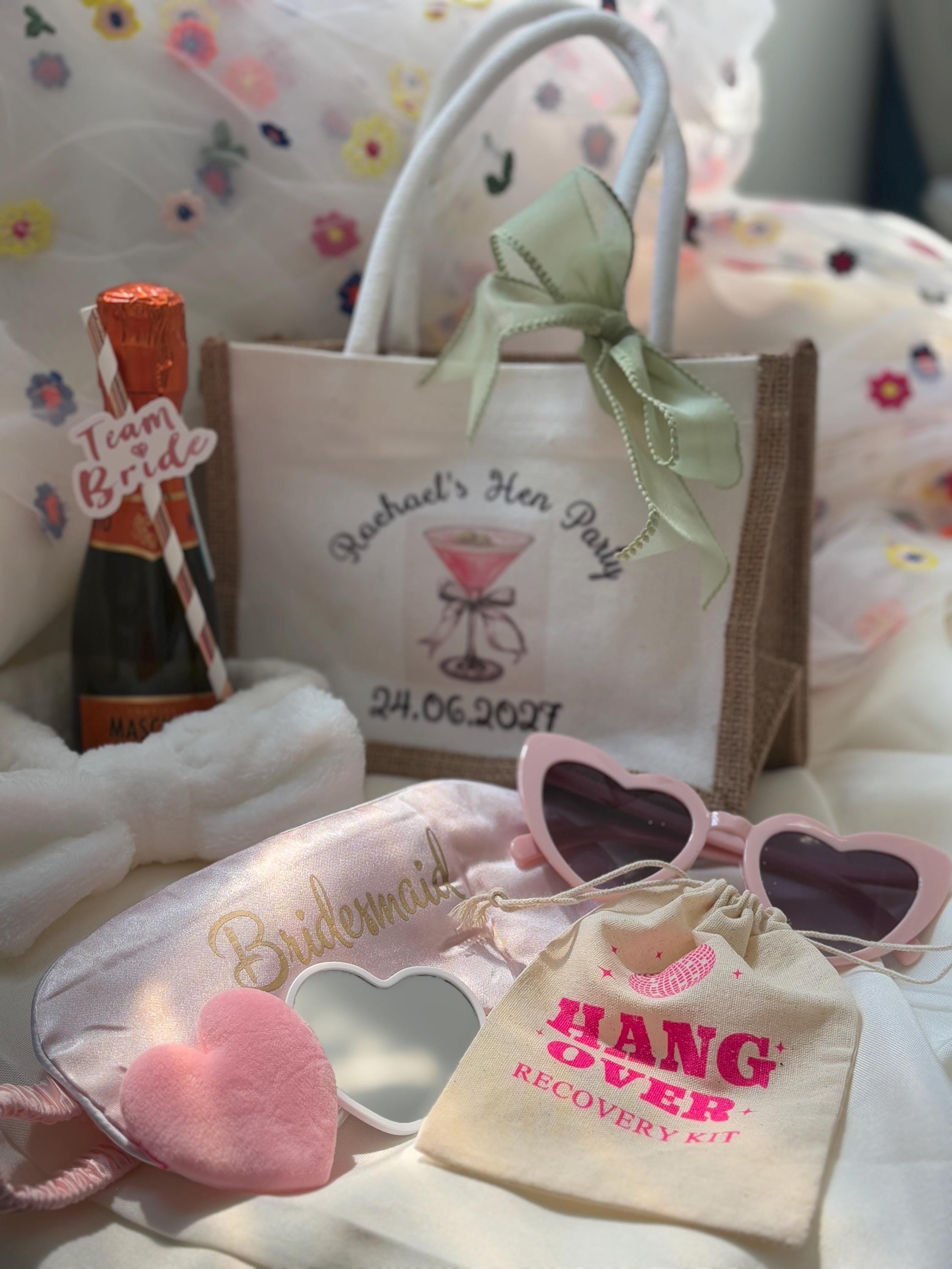 Personalised Hen Party Gift Bag Set