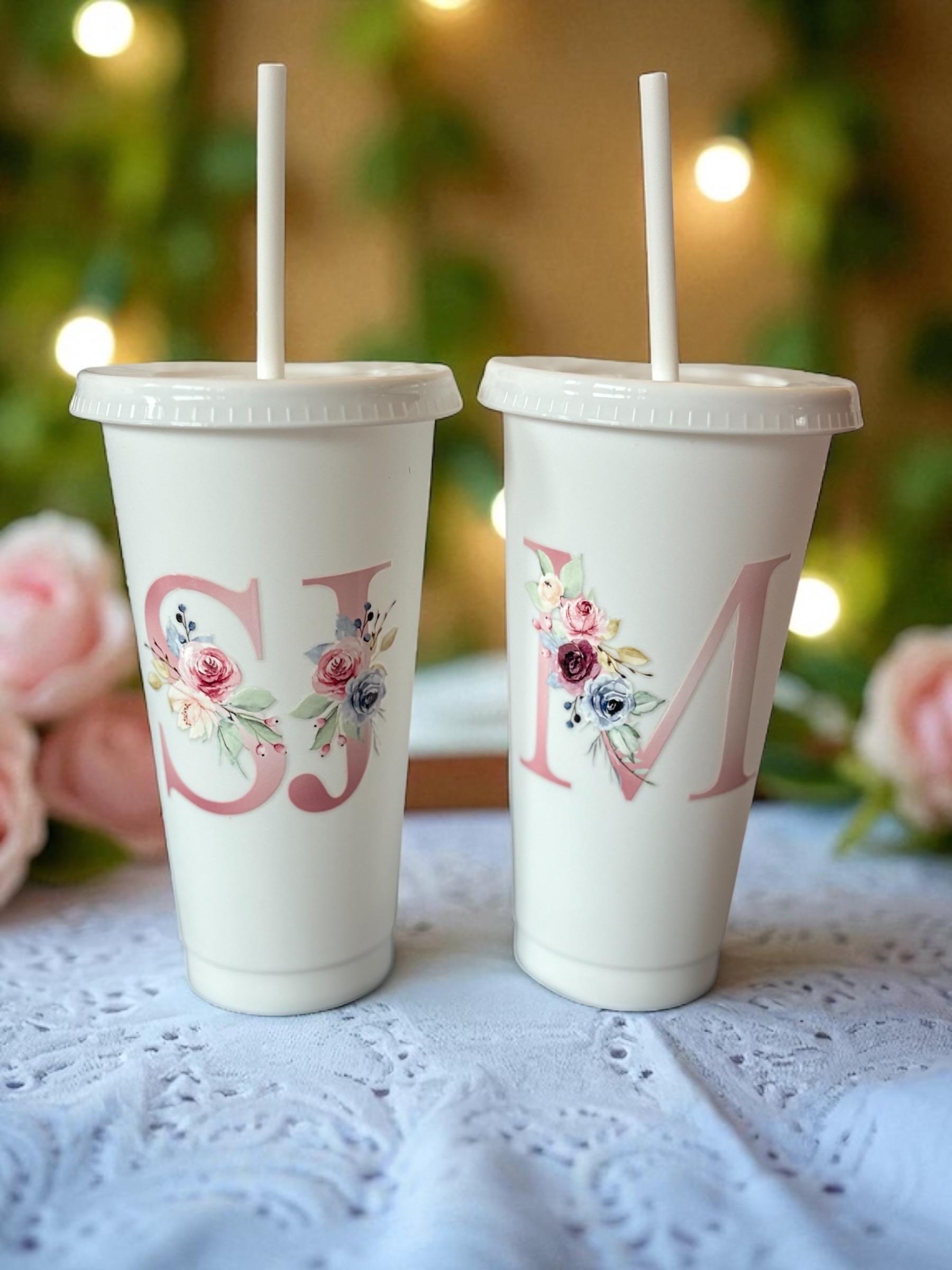 Personalised Bridal Party Cold Cup - Bridesmaid & Hen Party Tumbler Gift