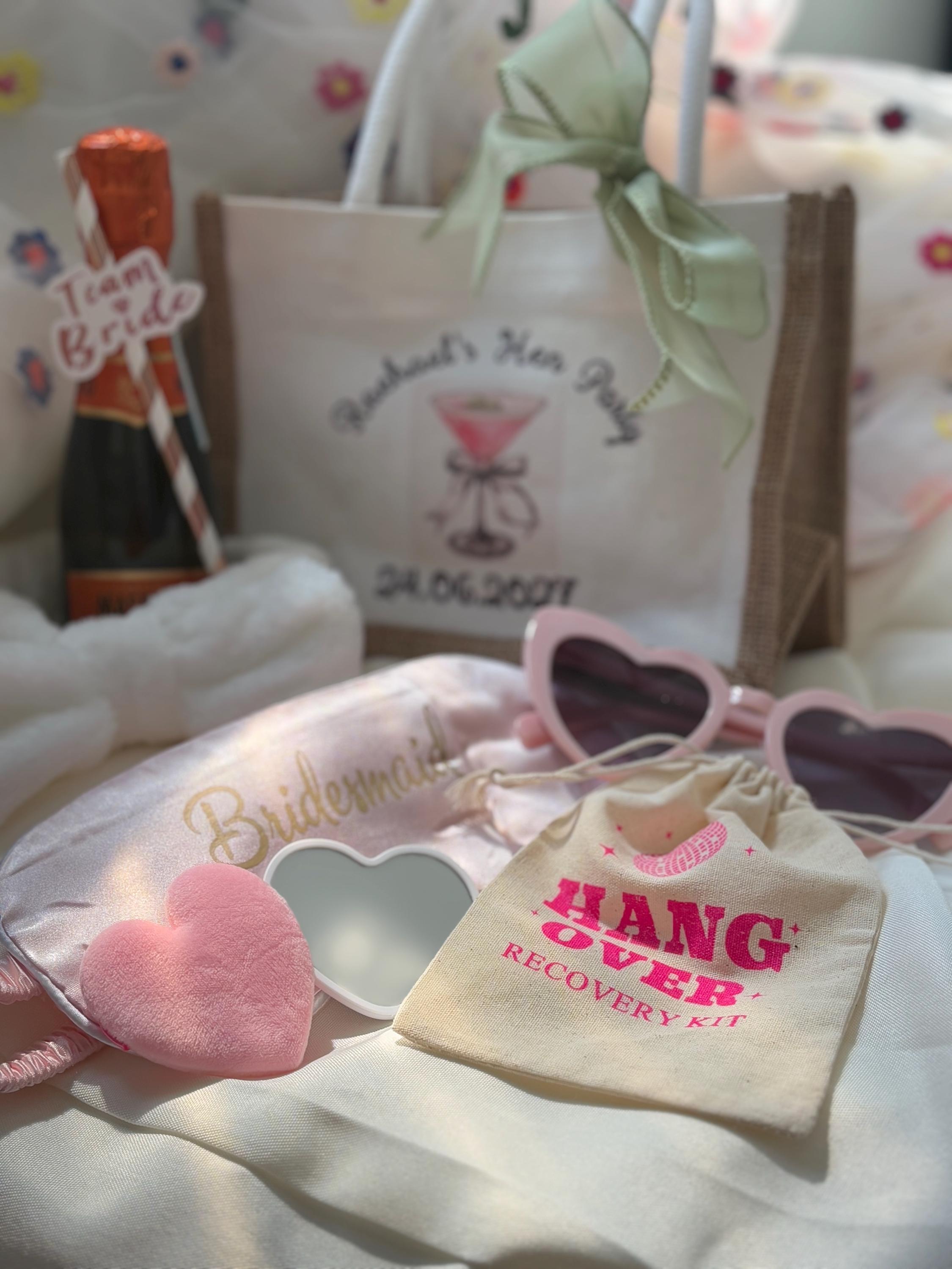 Personalised Hen Party Gift Bag Set