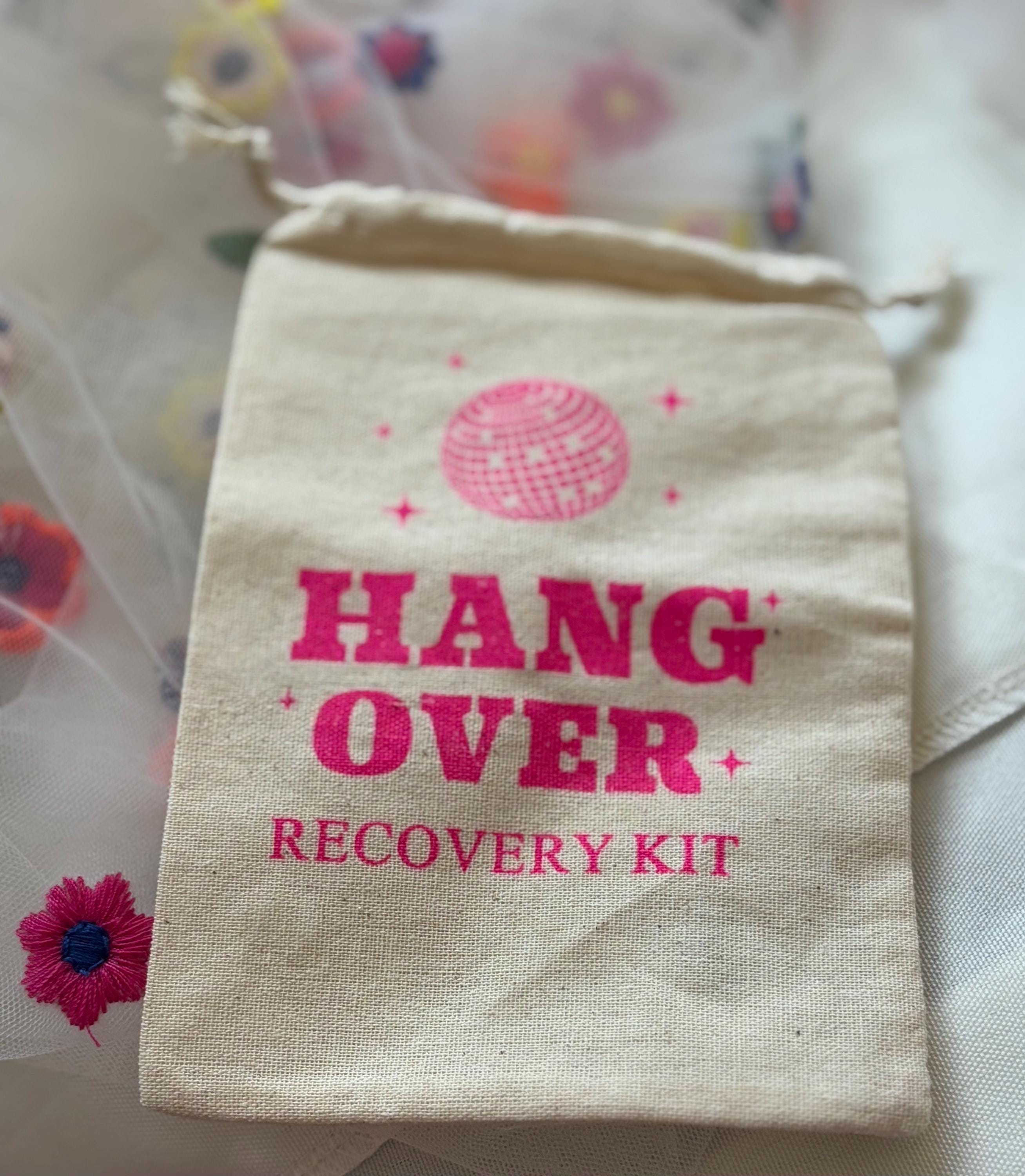Hen Party Hangover Recovery Bags: Bridal Shower Favors