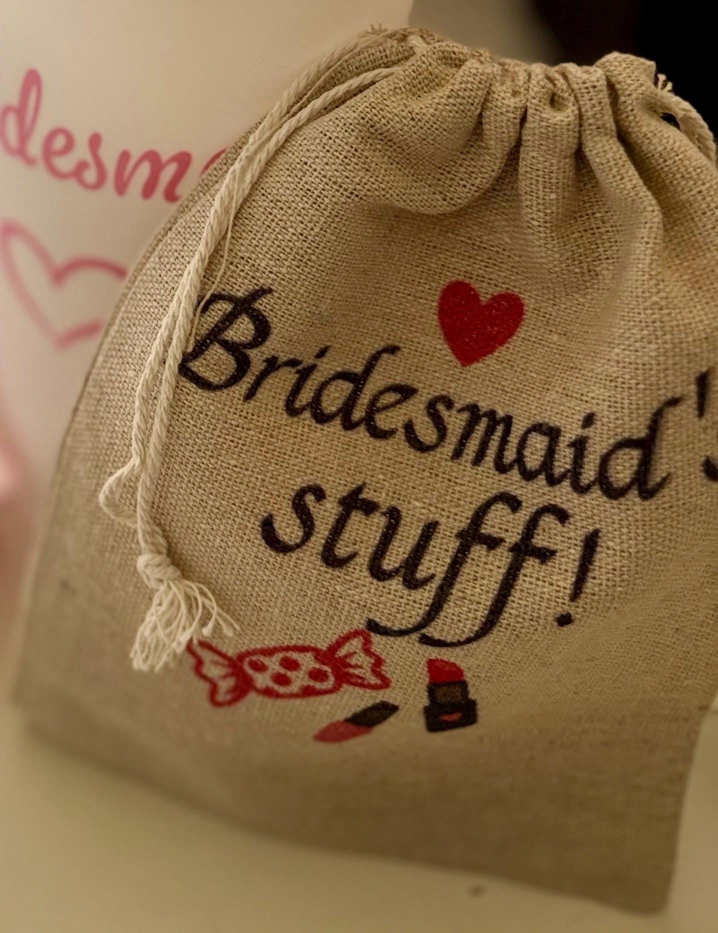 Personalised and Customised Hen Party Hangover Recovery Bags, perfect to add to Hen Party Bags, Perfect for Bridesmaid boxes.