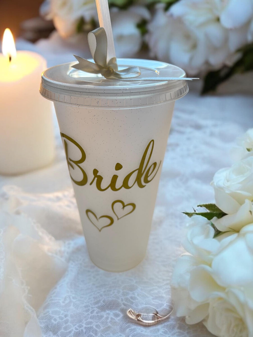 Personalised Bridal Party Tumbler - Bridesmaid & Hen Party Cold Cup Gift