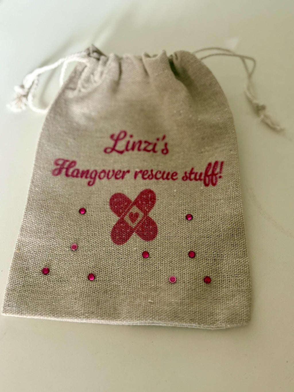 Personalised Hen Party Hangover Recovery Bags - Bridal Squad Favour Kit